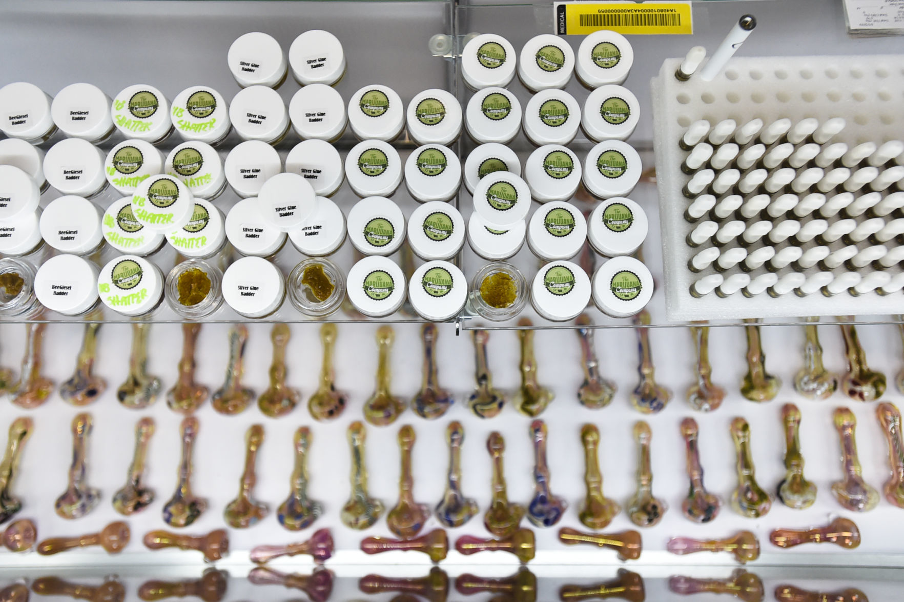 THC concentrates and pipes